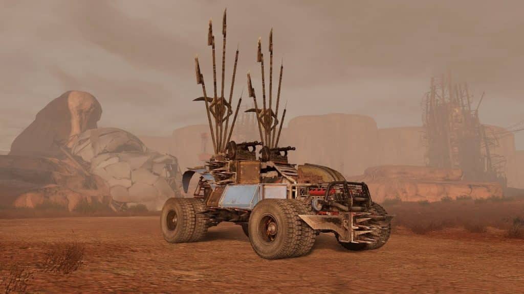 Das Spiel hat eine große Anzahl von Autos und verschiedene Waffen