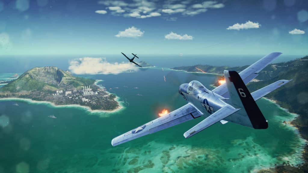 Kostenloses Multiplayer-Online-Spiel, Flugsimulator „World of Warplanes“.